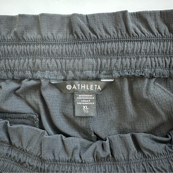 Athleta Trekkie High Rise Parachute Pant in Black | XL | EUC - Picture 13 of 16